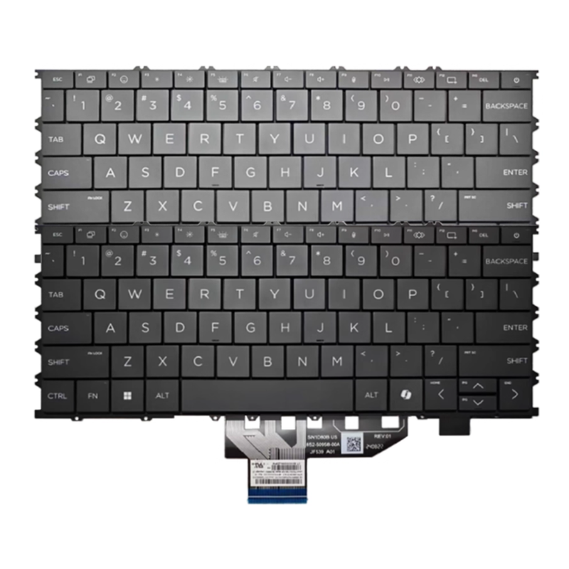 Cargue la imagen en el visor de la galería, HP OmniBook X Flip 14 inch 2-in-1 14-FK 14-FM Series - Laptop Keyboard With Backlit US Layout