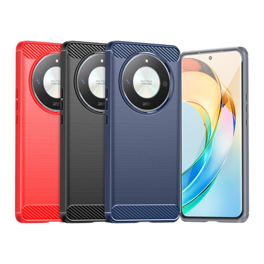 Honor Magic6 Lite (ALI-NX3) - Carbon Fiber Brushed Texture TPU Phone Case - Polar Tech Australia