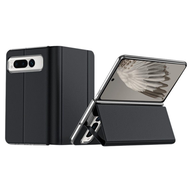 Load image into Gallery viewer, Google Pixel Fold - Magnetic Flip Kickstand Leather Phone Case - Polar Tech Australia