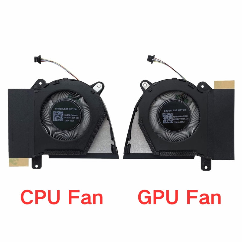 Chargez l'image dans la visionneuse de la galerie, ASUS Rog Zephyrus G14 (Year 2022 2023) GA402R GA402RJ GA402K Series - CPU & GPU Cooling Fans Replacement Parts - Polar Tech Australia