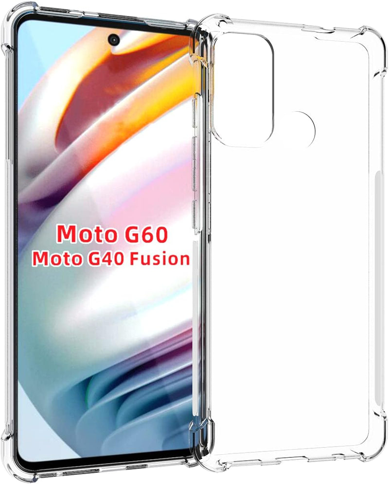 Load image into Gallery viewer, Motorola Moto G60 - AirPillow Cushion Transparent Soft Clear TPU Four Corners Protective Case - Polar Tech Australia