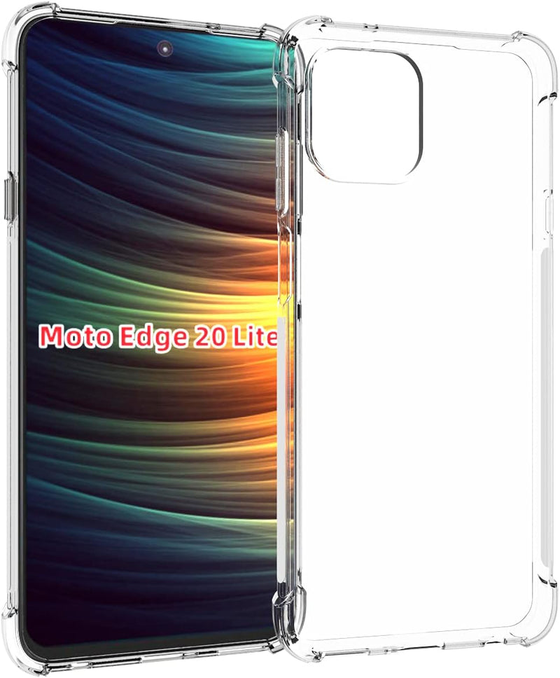Load image into Gallery viewer, Motorola Moto Edge 20 Lite/Moto Edge 20 Fusion - AirPillow Cushion Transparent Soft Clear TPU Four Corners Protective Case - Polar Tech Australia