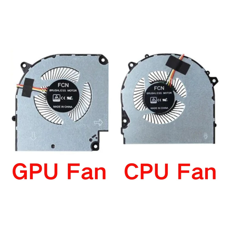 Cargue la imagen en el visor de la galería, Hasee G8-CU7NA G8-CU7NK G8-CU7NS Series - Laptop CPU & GPU Cooling Fan Cooler - Polar Tech Australia