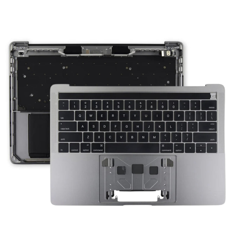 Cargue la imagen en el visor de la galería, MacBook Pro 13" Retina A1706 (Year 2016 - 2017) - Keyboard With Touch Bar Frame Housing Palmrest US Layout Assembly - Polar Tech Australia