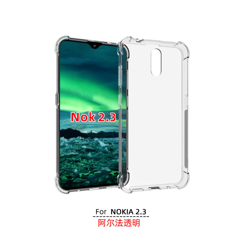 Chargez l'image dans la visionneuse de la galerie, Nokia 2.3 - AirPillow Cushion Transparent Soft Clear TPU Four Corners Protective Case - Polar Tech Australia