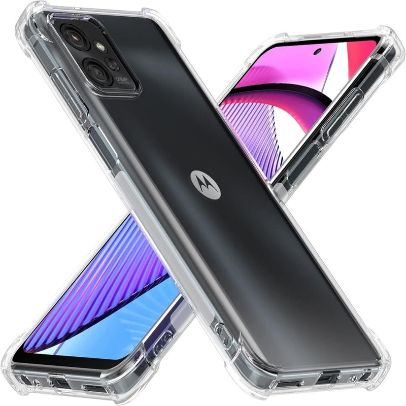 Cargue la imagen en el visor de la galería, Motorola Moto G Power 2023 - AirPillow Cushion Transparent Soft Clear TPU Four Corners Protective Case - Polar Tech Australia