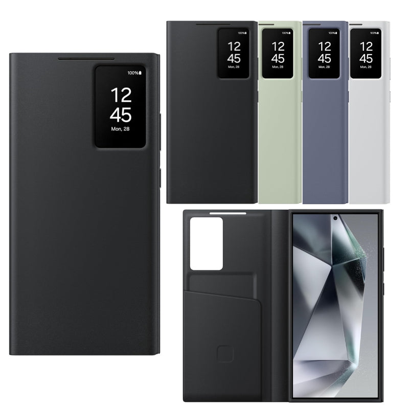 Cargue la imagen en el visor de la galería, Samsung Galaxy S24 / Plus / Ultra - Samsung Smart View Wallet Flip Case