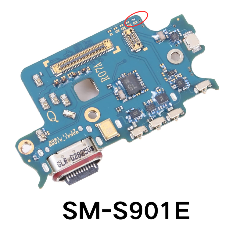 Load image into Gallery viewer, Samsung Galaxy S22 5G (SM-S901) Charging Port & Sim Reader & Mic Sub Board