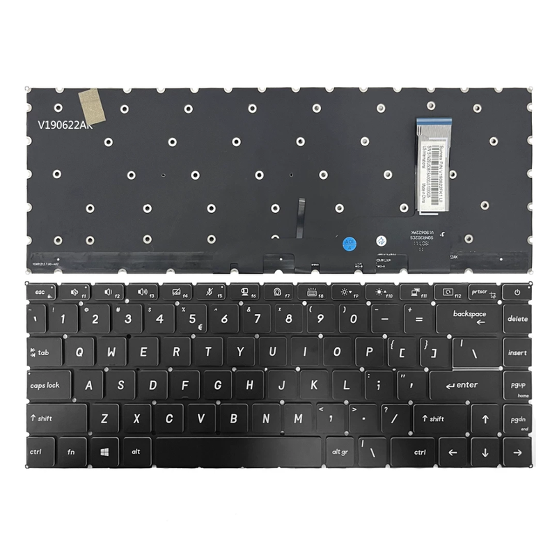 Load image into Gallery viewer, MSI Prestige 14 A10 MS-14C1 MS-16S3 MS-1551 Series - Laptop Keyboard With Backlit US English Layout - Polar Tech Australia