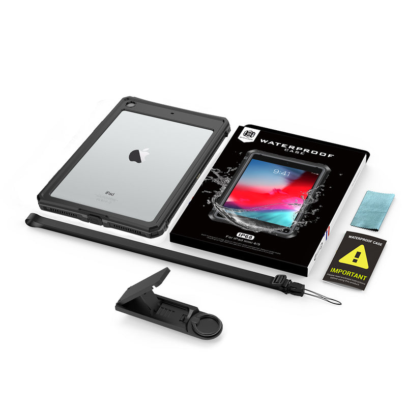 Cargue la imagen en el visor de la galería, Apple iPad 7th 2019 & 8th 2020 & 9th 2021 10.2" Shellbox Waterproof Heavy Duty Lifeproof Style Case - Polar Tech Australia