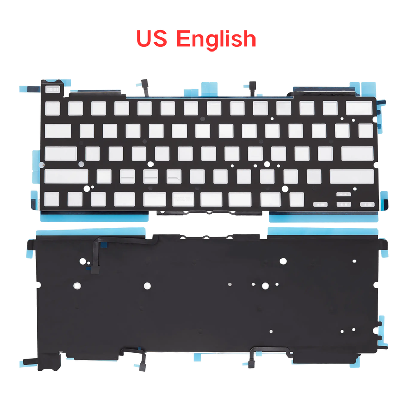 Load image into Gallery viewer, MacBook Pro 13" A2289 (2020) / A2338 (2020) - Keyboard Backlight Sheet US UK English Layout