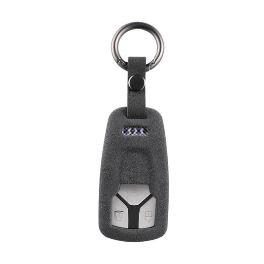Audi Alcantara Remote Car Key Fob Case Cover For A4, A5, A6, Q5, Q7, S4, S5, S7 - Polar Tech Australia