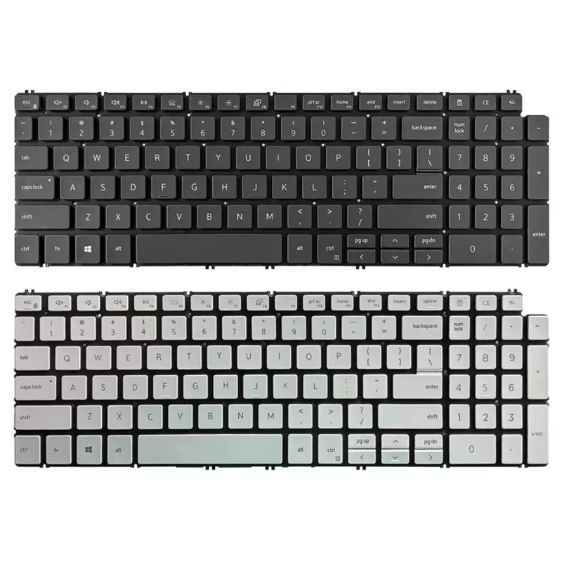 Chargez l'image dans la visionneuse de la galerie, Dell Inspiron 7306 7500 7506 7591 7791 2-in-1 Series - Laptop Keyboard With Backlit US Layout