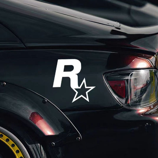 R Star Car Stickers Electric Game Around GTA5 Speed Car Body Scratch Stickers Fuel Tank Cover Stickers - i-Station Mobile Phone & Electronic Device Repair and Accessories