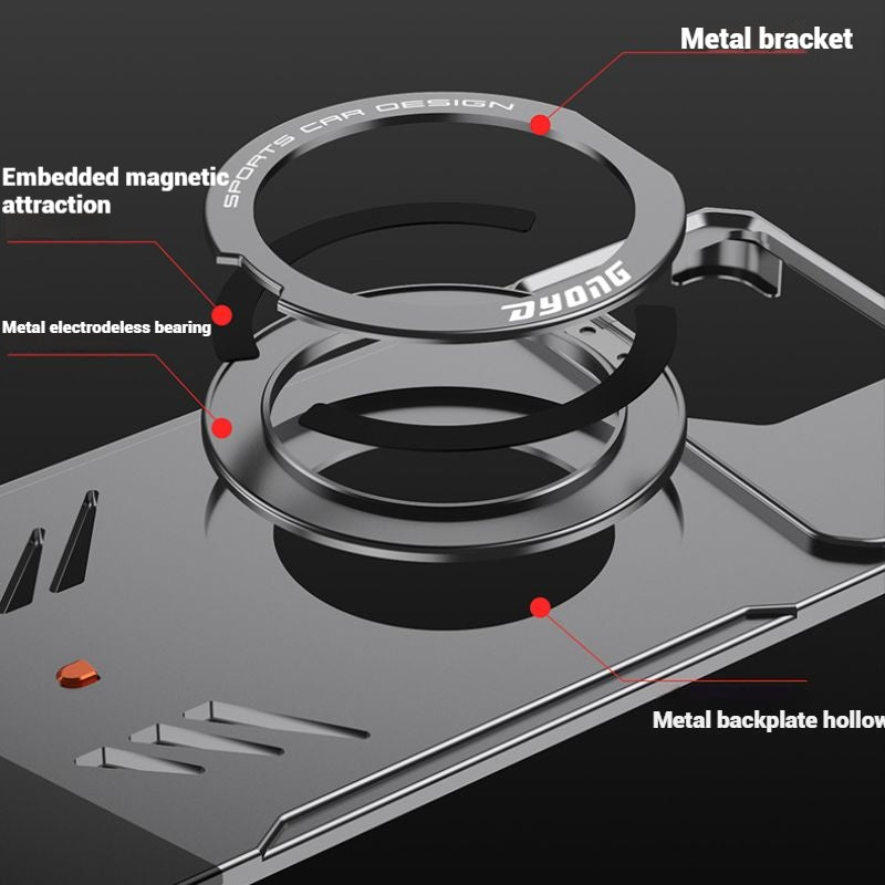 Load image into Gallery viewer, Asus ROG Phone 8 / 8 Pro - 360 Degree Frameless Metal Heat Dissipation Snap-on Case - Polar Tech Australia