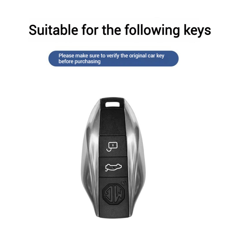 Cargue la imagen en el visor de la galería, MG Full coverage protection with Zinc Alloy Car Key Fob Case Cover For MG7 2023 2024 - Polar Tech Australia