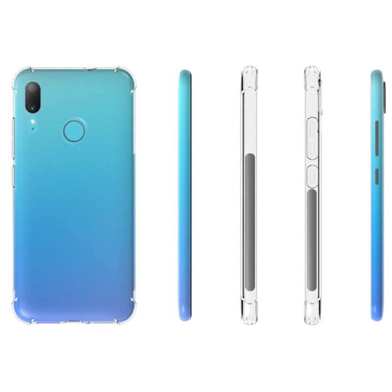 Load image into Gallery viewer, Motorola Moto E6 Plus - AirPillow Cushion Transparent Soft Clear TPU Four Corners Protective Case - Polar Tech Australia