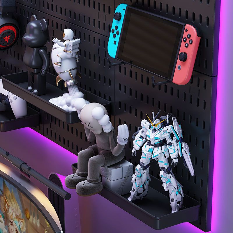 Load image into Gallery viewer, Revamp Your Space With A Versatile Pegboard Kit - Effortlessly Organize Home, Office, And Gaming Setup With Customizable Hanging Solutions