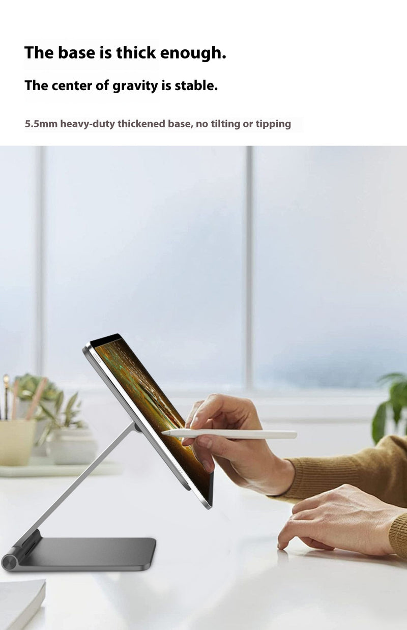 Cargue la imagen en el visor de la galería, Magnetic wireless charging iPad stand with 18W contacts for charging magnetic tablets - Polar Tech Australia