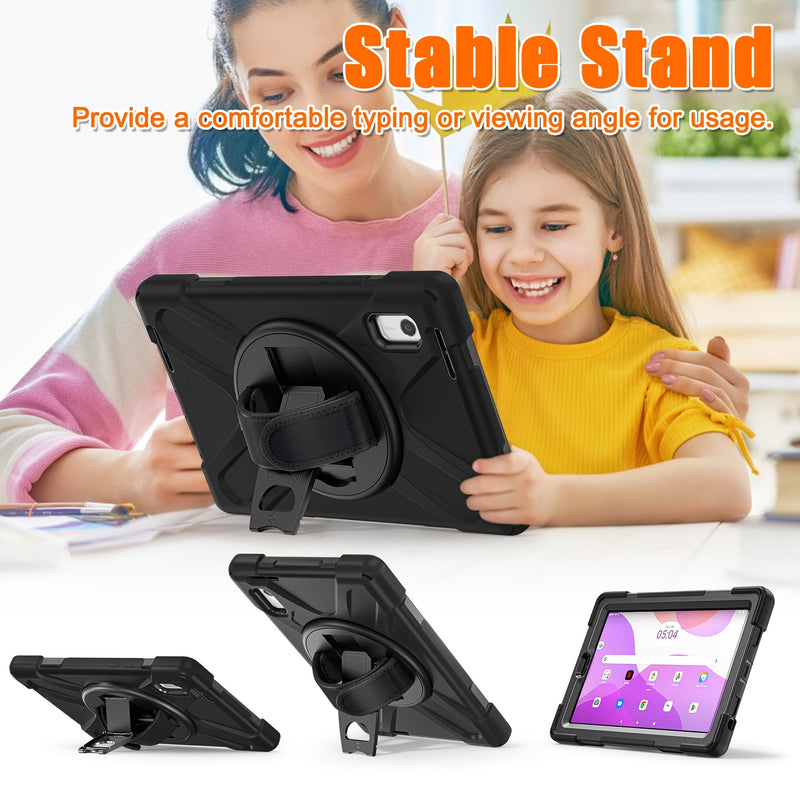 Chargez l'image dans la visionneuse de la galerie, Lenovo Tab M8 8" inch 2019 (TB-8505) 360 Rotation Heavy Duty Kid Friendly Handle Case - Polar Tech Australia
