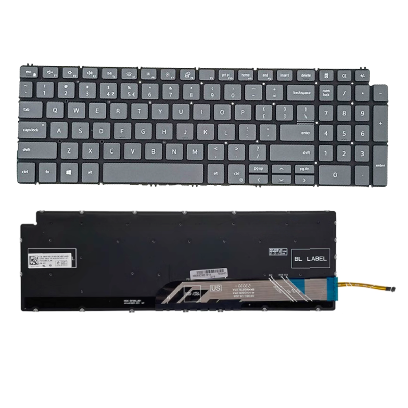 Cargue la imagen en el visor de la galería, DELL Vostro 15-5590 5501 5502 5591 5594 7500 7501 P83F Series - Laptop Keyboard With Back Light US Layout - Polar Tech Australia