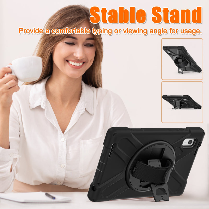 Chargez l'image dans la visionneuse de la galerie, Lenovo Tab M8 8" inch 2019 (TB-8505) 360 Rotation Heavy Duty Kid Friendly Handle Case - Polar Tech Australia