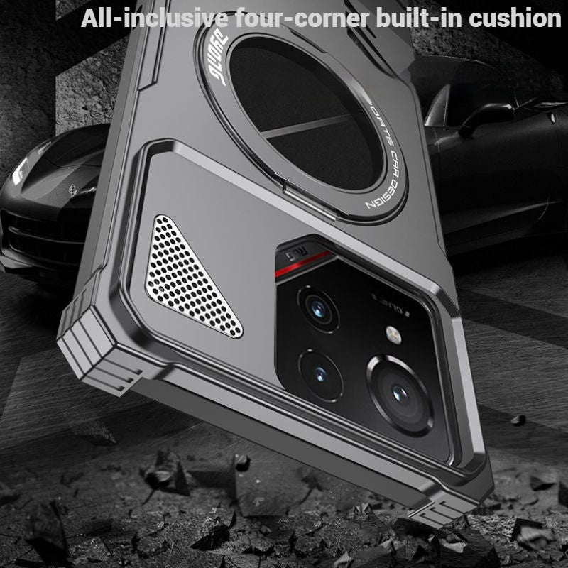 Load image into Gallery viewer, Asus ROG Phone 8 / 8 Pro - 360 Degree Frameless Metal Heat Dissipation Snap-on Case - Polar Tech Australia