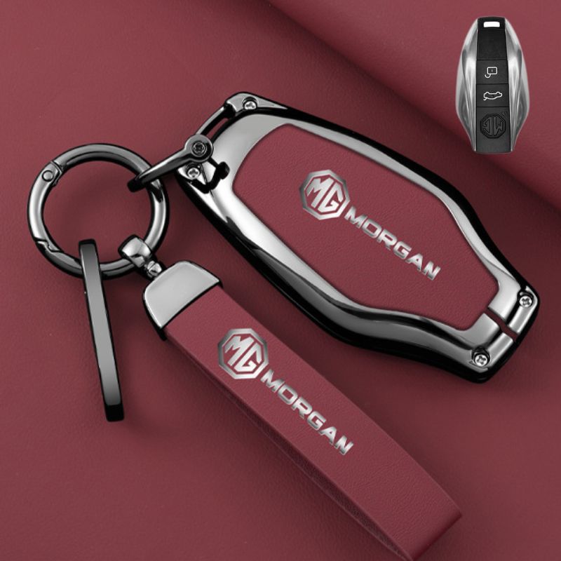 Cargue la imagen en el visor de la galería, MG Full coverage protection with Zinc Alloy Car Key Fob Case Cover For MG7 2023 2024 - Polar Tech Australia