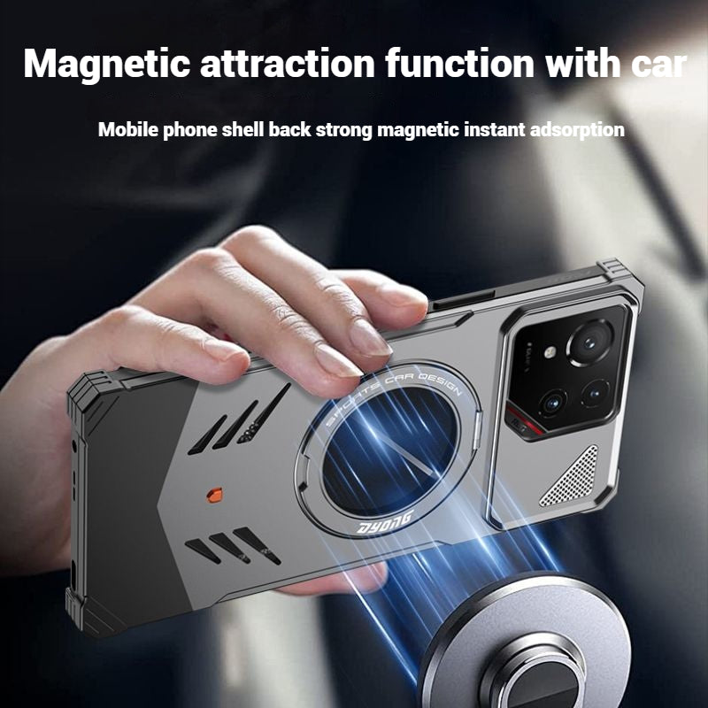 Load image into Gallery viewer, Asus ROG Phone 8 / 8 Pro - 360 Degree Frameless Metal Heat Dissipation Snap-on Case - Polar Tech Australia