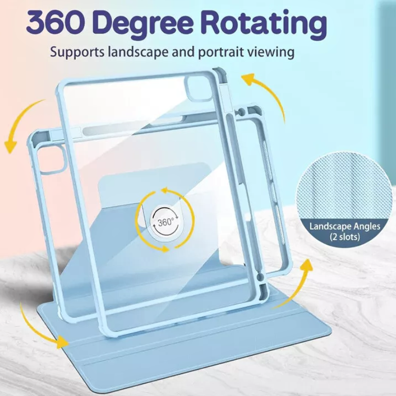 Cargue la imagen en el visor de la galería, Apple iPad 10 10.9'' 10th Gen (2022) Smart 360° Degree Rotate Stand Shockproof Flip Cover Case - Polar Tech Australia