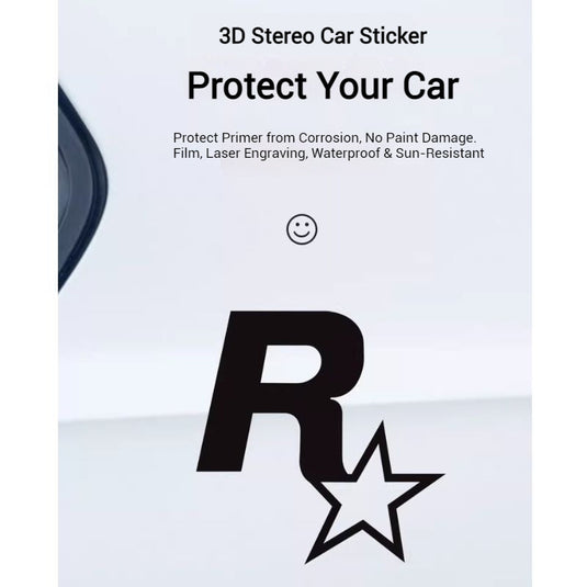 R Star Car Stickers Electric Game Around GTA5 Speed Car Body Scratch Stickers Fuel Tank Cover Stickers - i-Station Mobile Phone & Electronic Device Repair and Accessories
