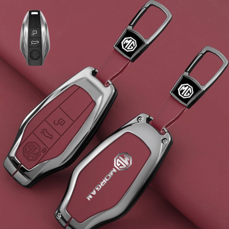 Cargue la imagen en el visor de la galería, MG Full coverage protection with Zinc Alloy Car Key Fob Case Cover For MG7 2023 2024 - Polar Tech Australia