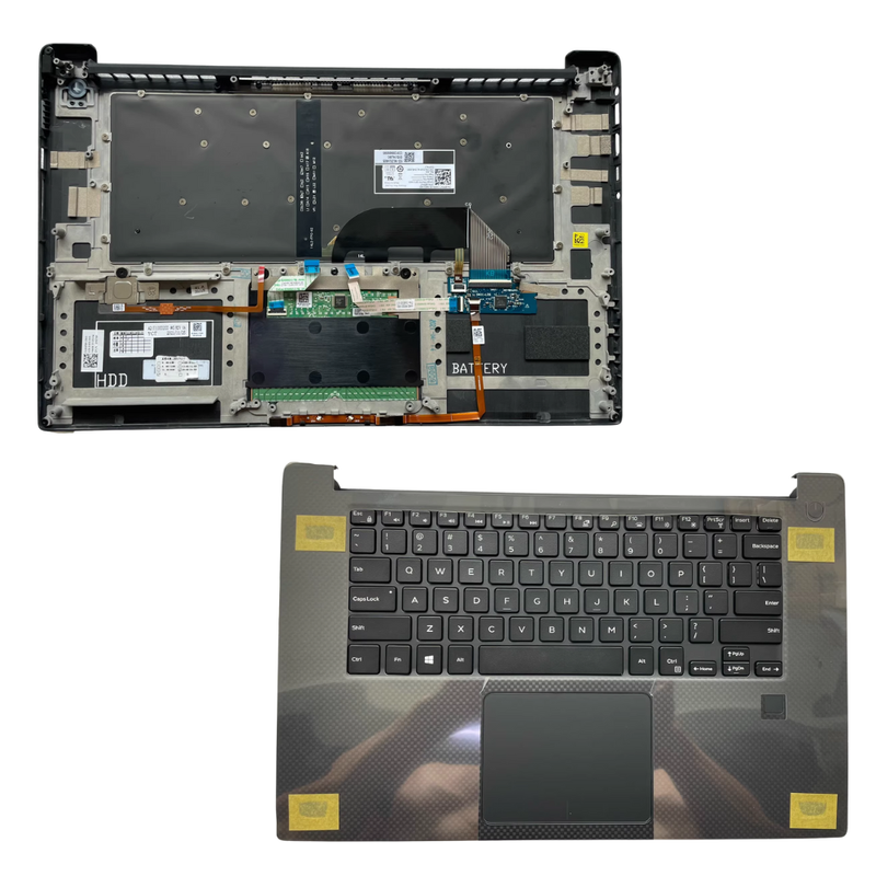 Chargez l'image dans la visionneuse de la galerie, Dell XPS 15 9560 / Precision 5520 P56F Series - Laptop Palmrest Cover With Keyboard US Layout