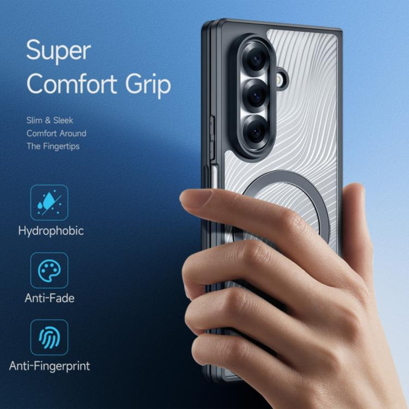 Cargue la imagen en el visor de la galería, Samsung Galaxy Z Fold7 5G - DUX DUCIS Aimo Mag Series TPU + PC MagSafe Frosted Feel Phone Case - Polar Tech Australia