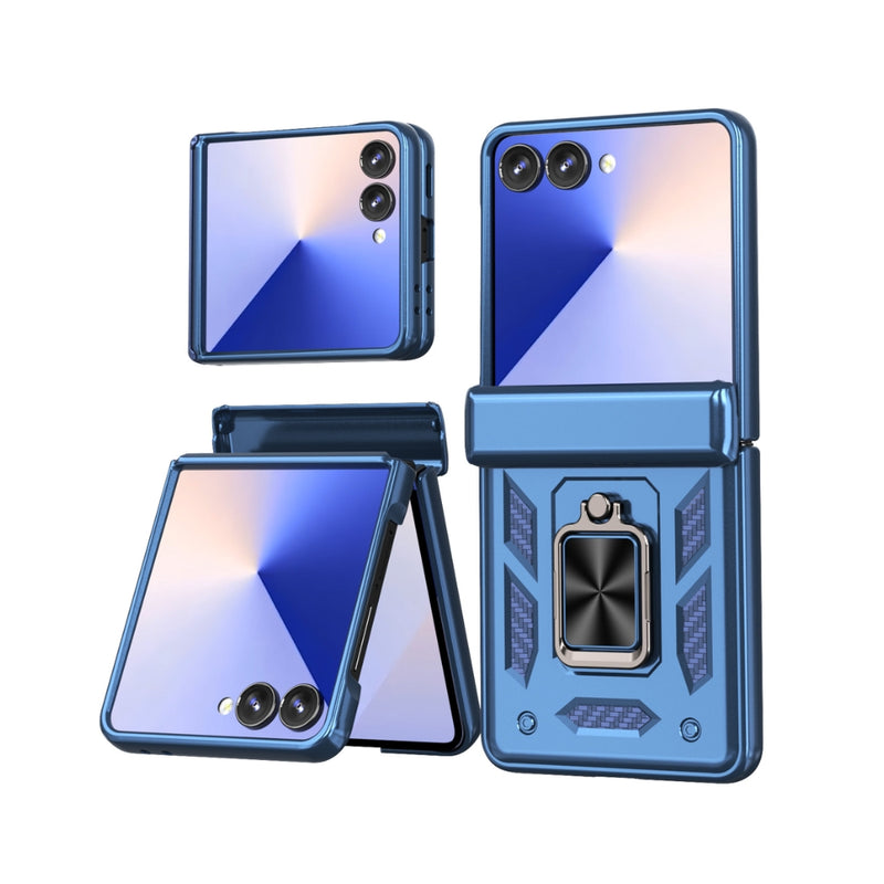 Load image into Gallery viewer, Samsung Galaxy Z Flip7 5G - Sliding Window Hinge Phone Case with Ring Stand - Polar Tech Australia