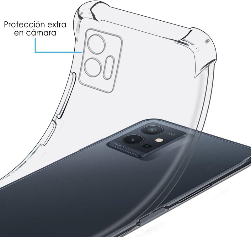 Chargez l'image dans la visionneuse de la galerie, Vivo Y55 5G - AirPillow Cushion Transparent Soft Clear TPU Four Corners Protective Case - Polar Tech Australia