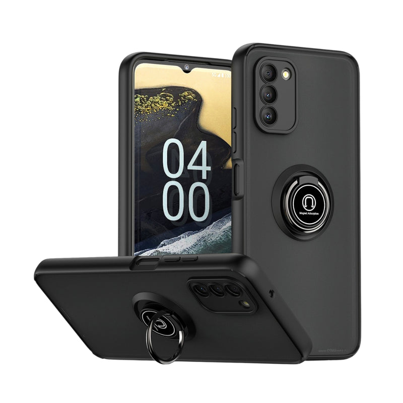 Cargue la imagen en el visor de la galería, Nokia G400 - Armor Matte Magnetic Ring Stand Case - Polar Tech Australia