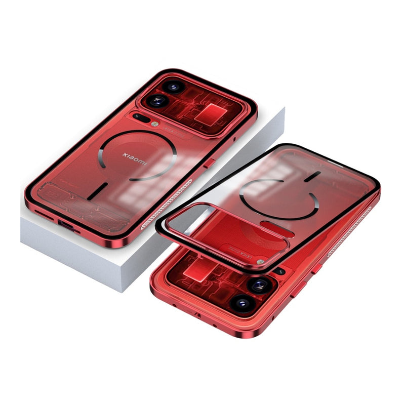 Cargue la imagen en el visor de la galería, Xiaomi 18 Pro - Magnetic Aluminium Alloy Matte Phone Case
