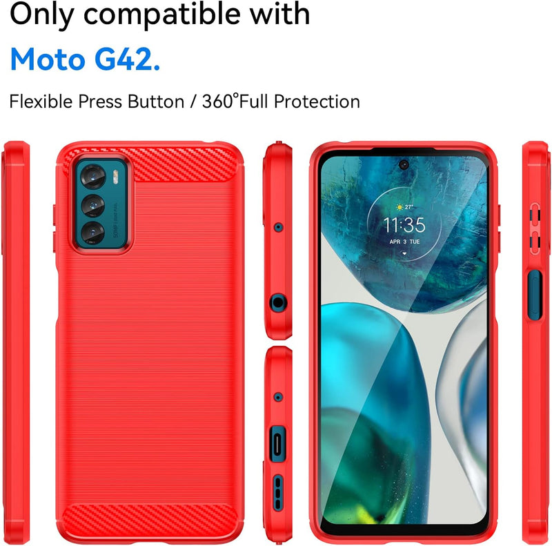 Cargue la imagen en el visor de la galería, MMotorola Moto G42 - Shield Shockproof Rugged Heavy Duty Case - Polar Tech Australia