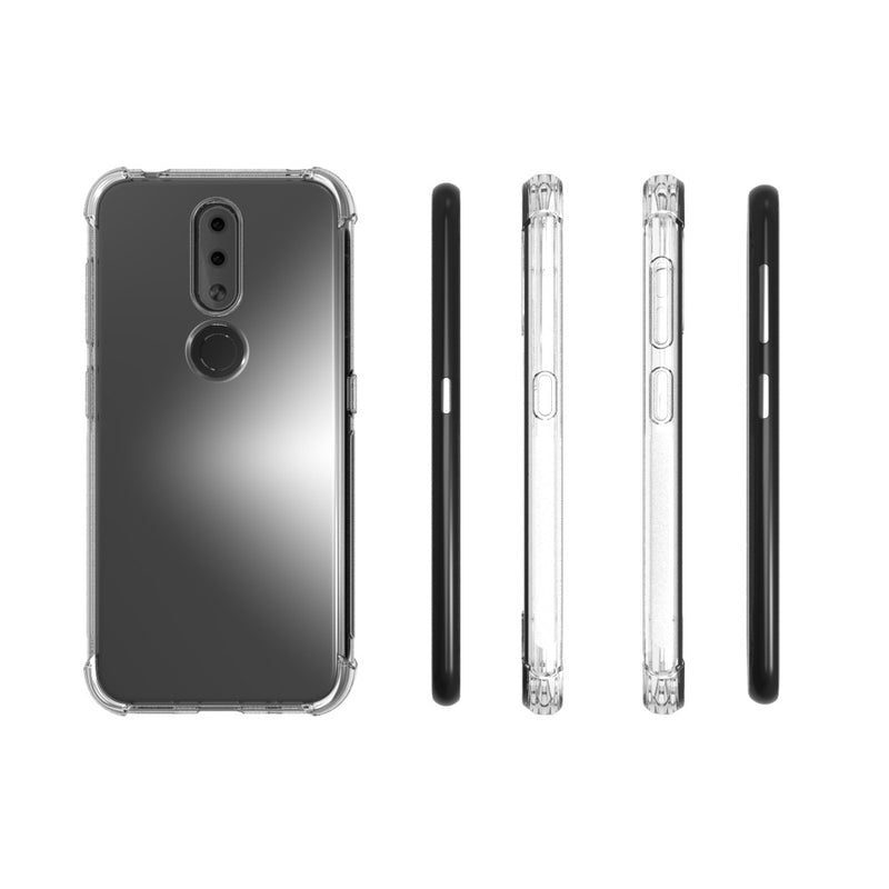 Cargue la imagen en el visor de la galería, Nokia 4.2 - AirPillow Cushion Transparent Soft Clear TPU Four Corners Protective Case - Polar Tech Australia
