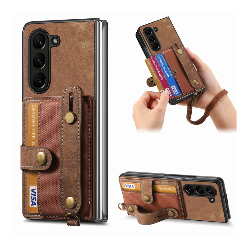 Chargez l'image dans la visionneuse de la galerie, Samsung Galaxy Z Fold8 Ultra 5G - Multifunctional Wallet Phone Case