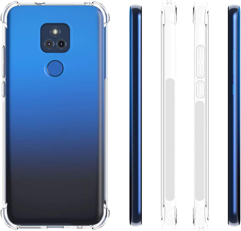 Load image into Gallery viewer, Motorola Moto G Play 2021 - AirPillow Cushion Transparent Soft Clear TPU Four Corners Protective Case - Polar Tech Australia