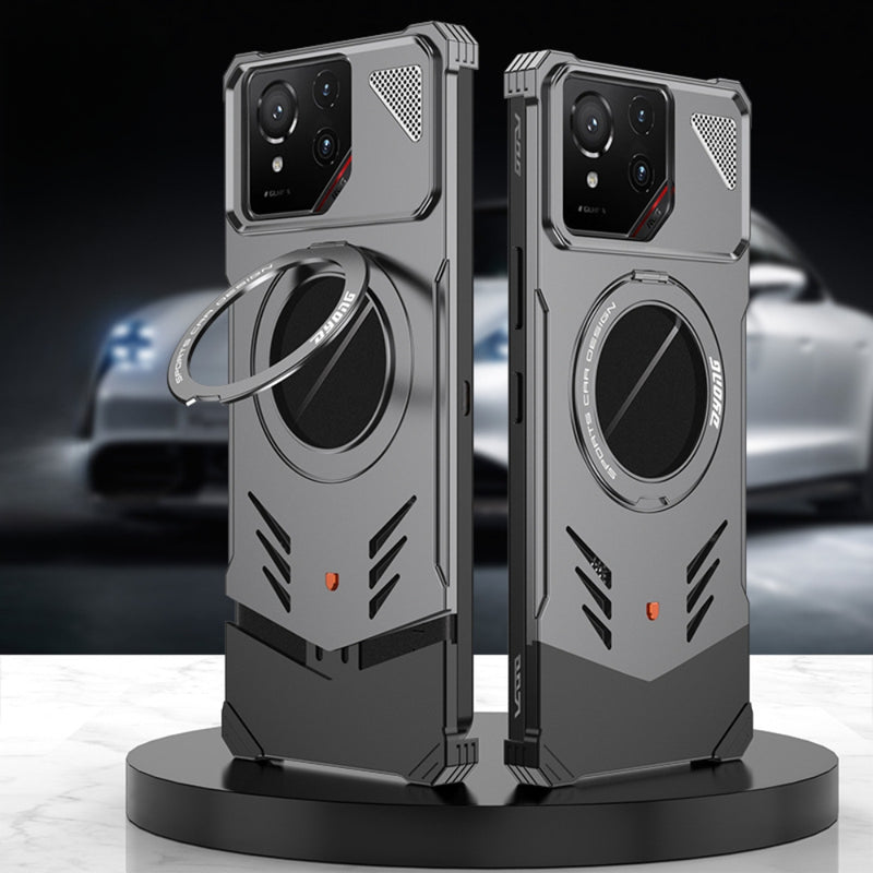 Load image into Gallery viewer, Asus ROG Phone 8 / 8 Pro - 360 Degree Frameless Metal Heat Dissipation Snap-on Case - Polar Tech Australia