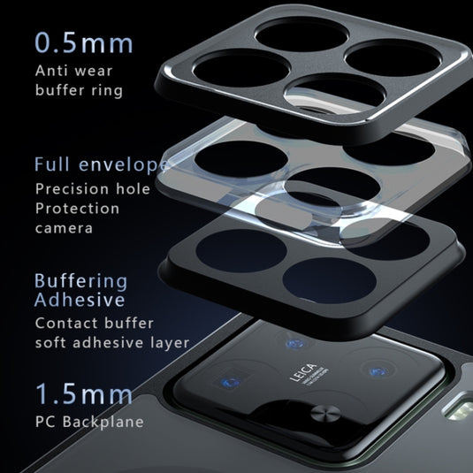 Xiaomi Mi 14T Pro - Armor MagSafe Precise Hole PC Hybrid TPU Phone Case - Polar Tech Australia