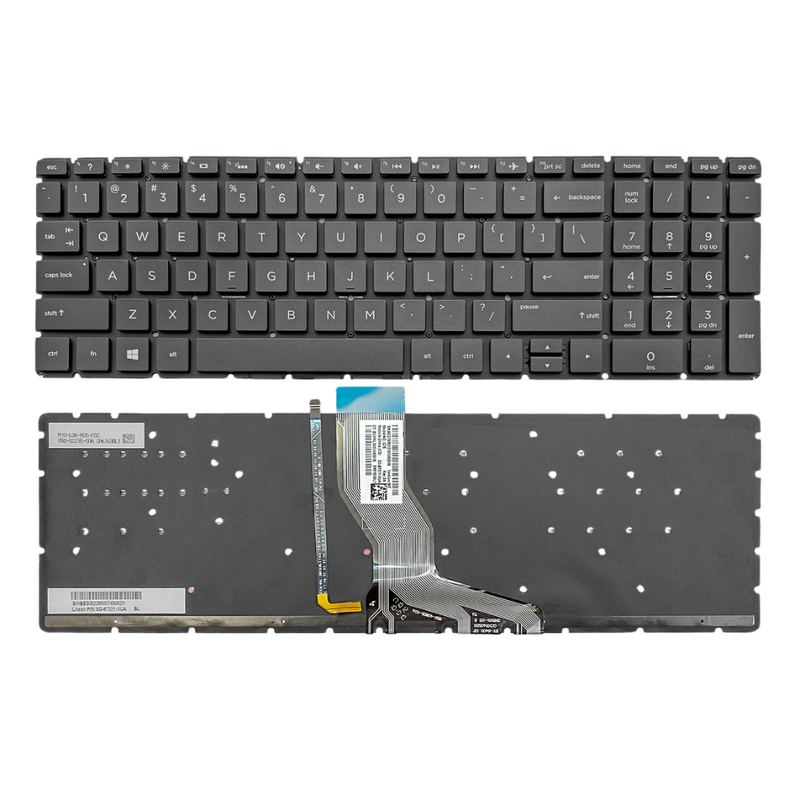Load image into Gallery viewer, HP 17q-cs1000 17q-cs1002tx 17q-bu100TX 17q-cr0001TX Series - Laptop Keyboard With Backlit US English Layout - Polar Tech Australia