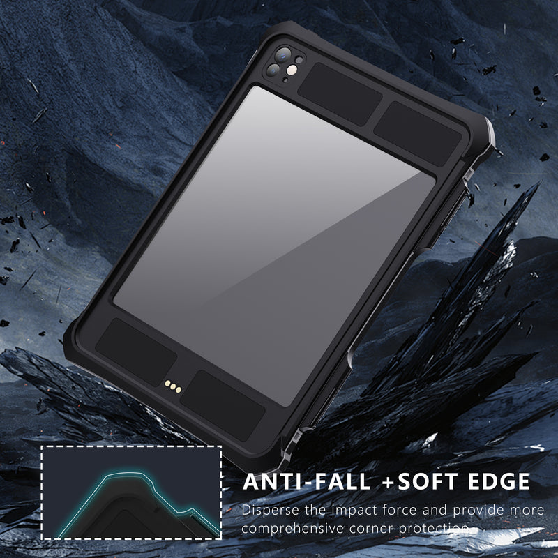 Chargez l'image dans la visionneuse de la galerie, Apple iPad Pro 13" 2024 Redpepper Full Covered Waterproof Heavy Duty Tough Armor Case - Polar Tech Australia
