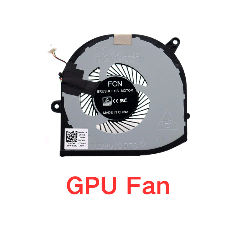 Load image into Gallery viewer, Dell XPS 15 9560 / Precision M5520 5520 Series - Laptop CPU & GPU Cooling Fan Cooler - Polar Tech Australia