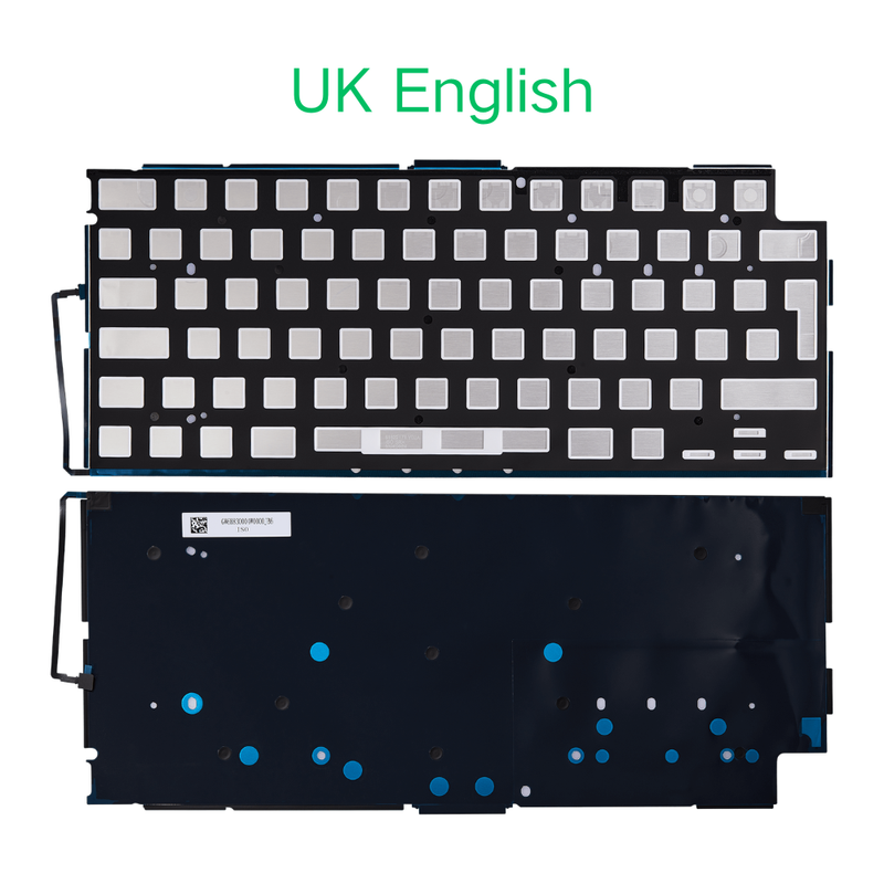 Load image into Gallery viewer, MacBook Air 13" A3240 (2025) - Keyboard Backlight Sheet US UK English Layout