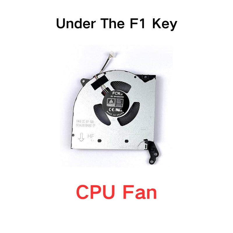 Cargue la imagen en el visor de la galería, Lenovo Legion 5-15ACH6 / Legion 5-15ACH6H R7000 R7000P (Year 2021) 82JW 82JU Series - CPU & GPU Cooling Fan Replacement Parts - Polar Tech Australia