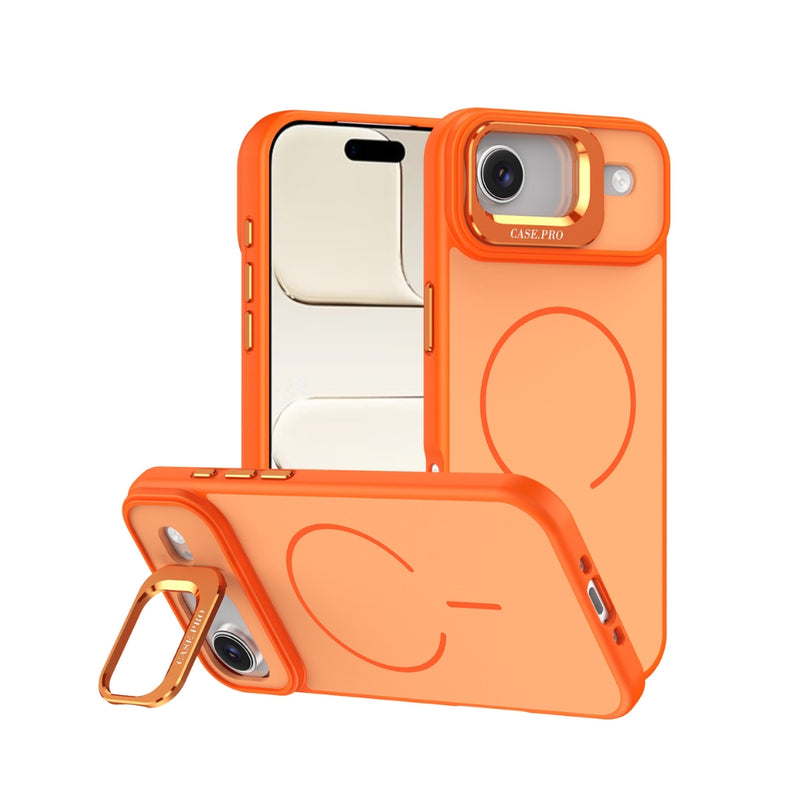 Chargez l'image dans la visionneuse de la galerie, Apple iPhone 17 Air - Zore Notron MagSafe Charging Case with Camera Stand - Polar Tech Australia